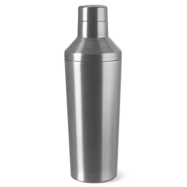 Classic Cocktail Shaker with Jigger Lid