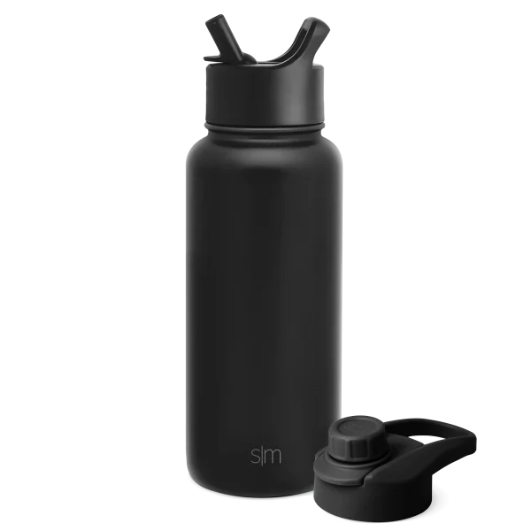 Summit Water Bottle with Straw Lid and Chug Lid