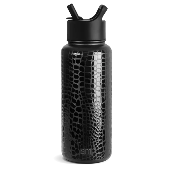 Summit Water Bottle with Straw Lid