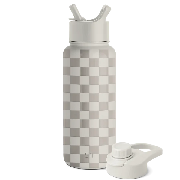 Summit Water Bottle with Straw Lid and Chug Lid