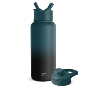 Summit Water Bottle with Straw Lid and Chug Lid