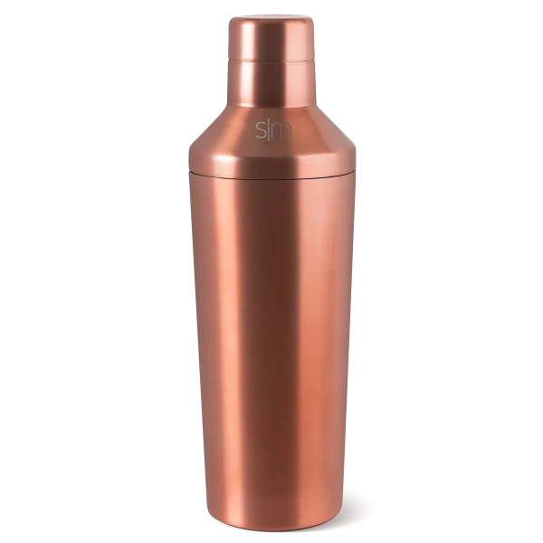 Classic Cocktail Shaker with Jigger Lid