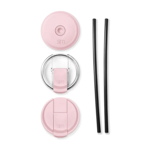 Classic Tumbler Lid 3 Pack Straw Lid, Flip Lid, and Clear Flip Lid