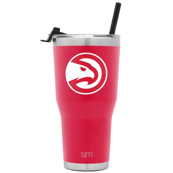 NBA Cruiser Tumbler with Flip Lid and Straw