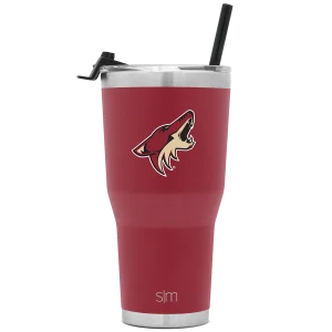 NHL? Cruiser Insulated Tumbler with Flip Lid and Straw 30oz
