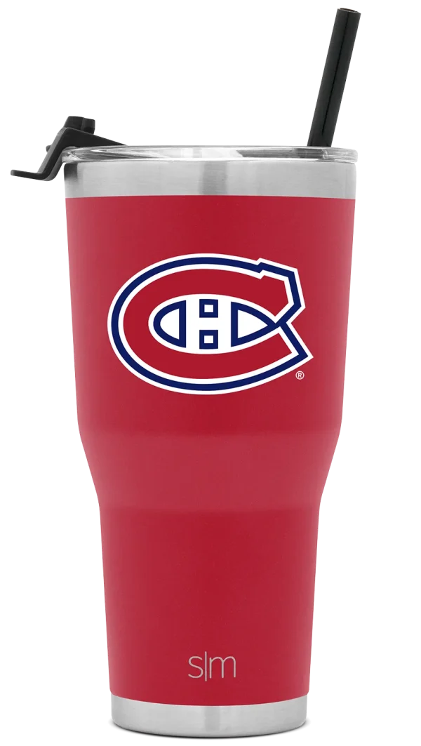 NHL? Cruiser Insulated Tumbler with Flip Lid and Straw 30oz