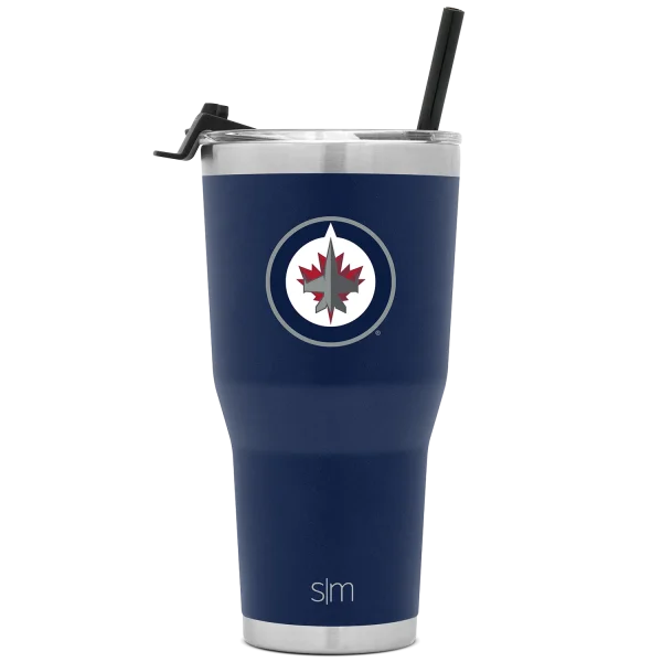 NHL? Cruiser Insulated Tumbler with Flip Lid and Straw 30oz
