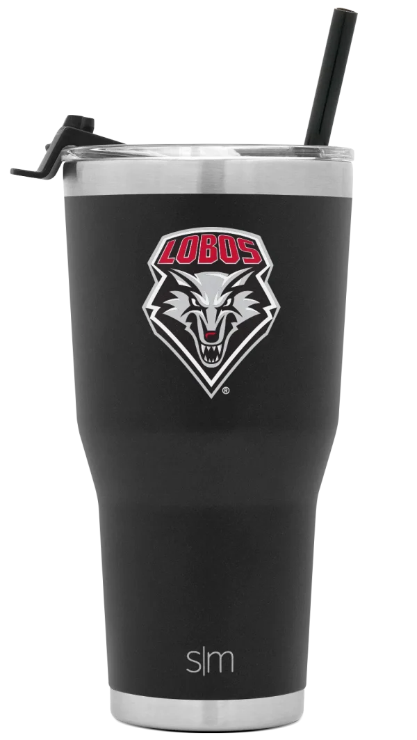 Collegiate Cruiser Tumbler with Flip Lid and Straw