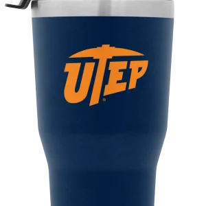 Collegiate Cruiser Tumbler with Flip Lid and Straw