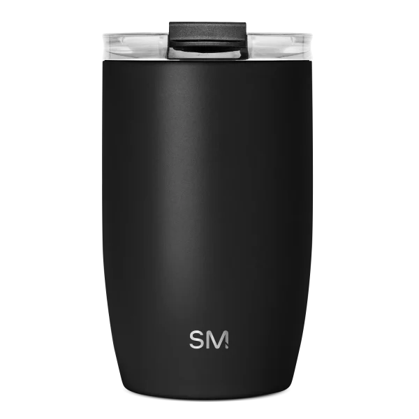 Voyager Tumbler with Clear Flip Lid & Straw