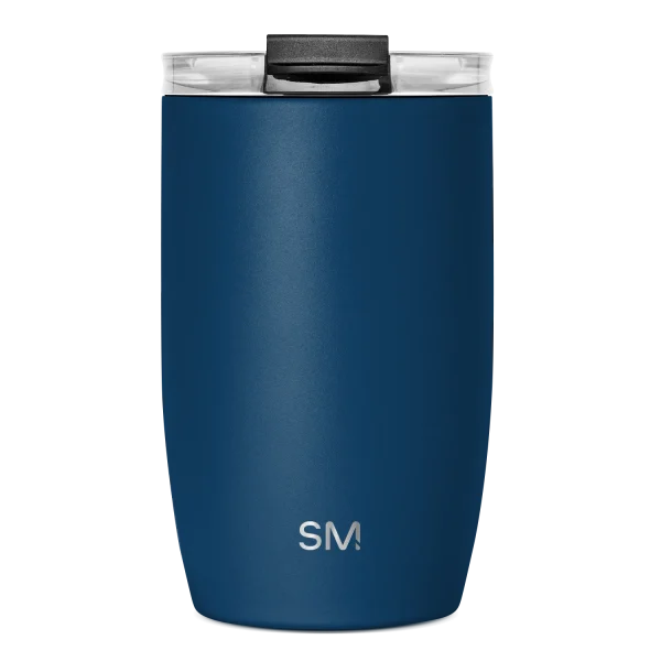 Voyager Tumbler with Clear Flip Lid & Straw