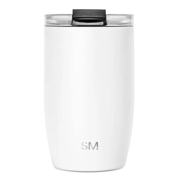 Voyager Tumbler with Clear Flip Lid & Straw
