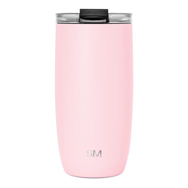 Voyager Tumbler with Clear Flip Lid & Straw