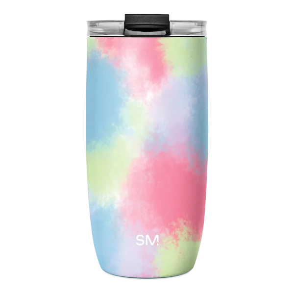 Voyager Tumbler with Clear Flip Lid & Straw