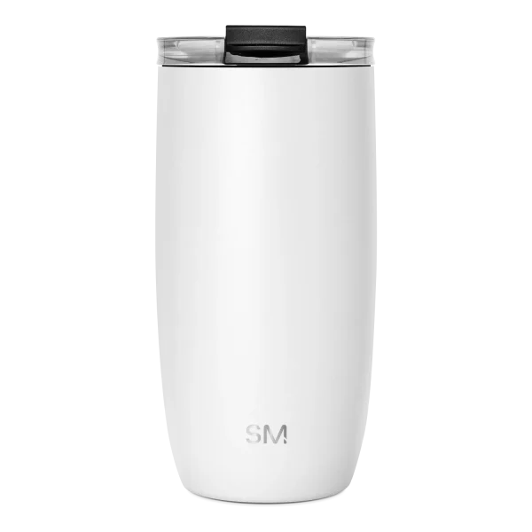 Voyager Tumbler with Clear Flip Lid & Straw