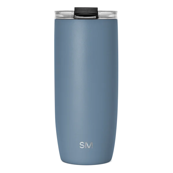 Voyager Tumbler with Clear Flip Lid & Straw