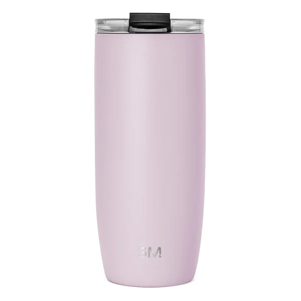Voyager Tumbler with Clear Flip Lid & Straw