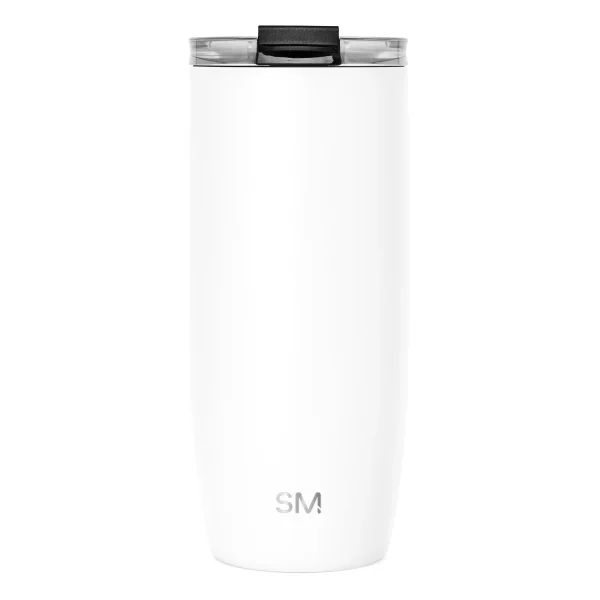 Voyager Tumbler with Clear Flip Lid & Straw