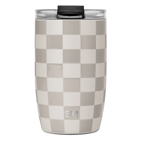 Voyager Tumbler with Clear Flip Lid & Straw