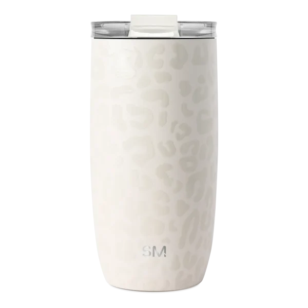 Voyager Tumbler with Clear Flip Lid & Straw