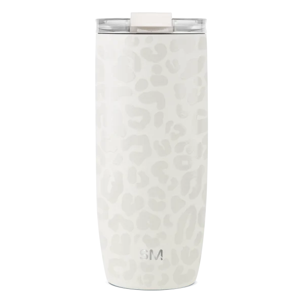 Voyager Tumbler with Clear Flip Lid & Straw