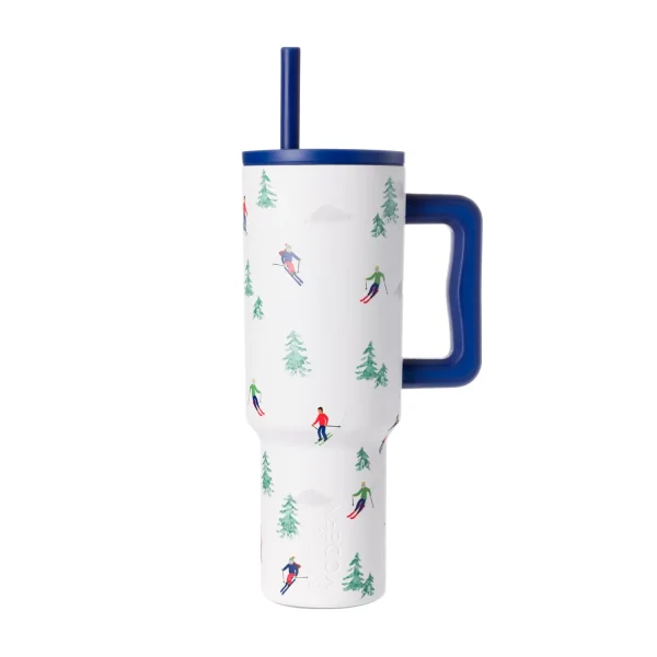 Trek Tumbler -Downhill Skiing -40 oz