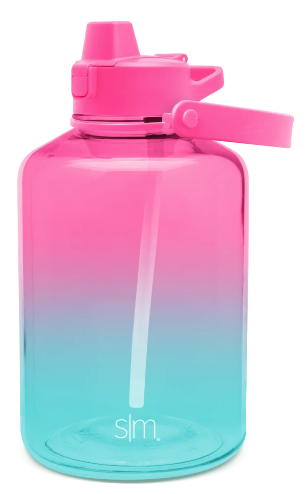 Plastic Summit With Simple Flip Silicone Straw Lid