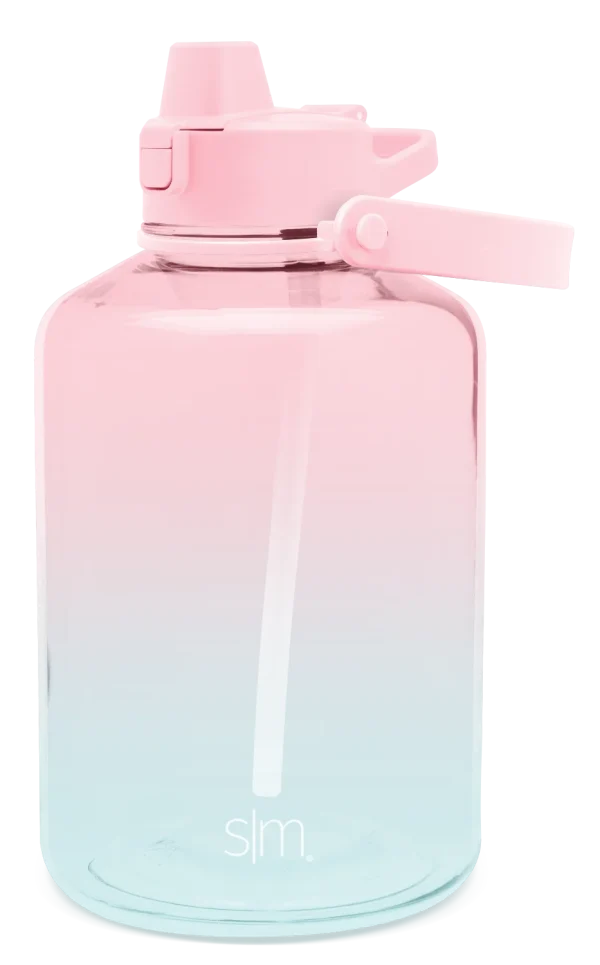 Plastic Summit With Simple Flip Silicone Straw Lid