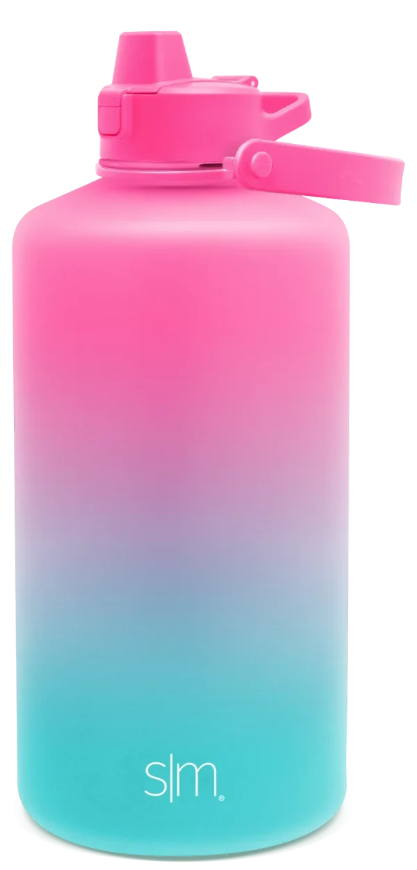Plastic Summit With Simple Flip Silicone Straw Lid