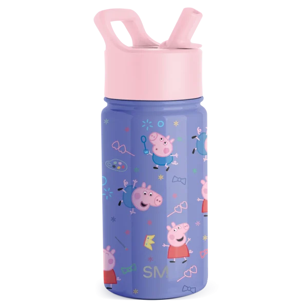 Summit Kids Water Bottle with Straw Lid