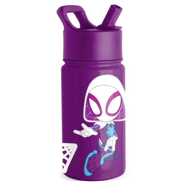 Summit Kids Water Bottle with Straw Lid