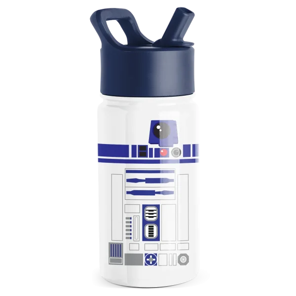 Summit Kids Water Bottle with Straw Lid