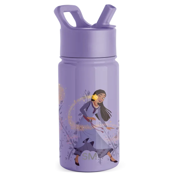 Summit Kids Water Bottle with Straw Lid
