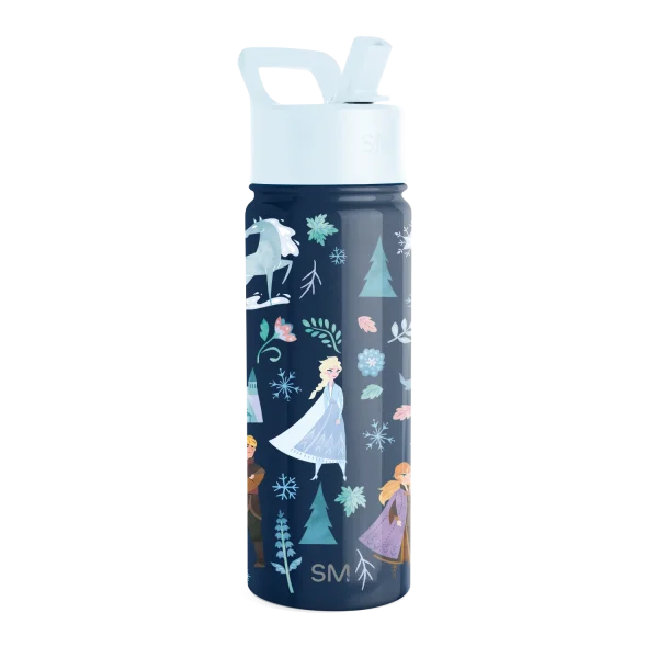 Summit Kids Water Bottle with Straw Lid