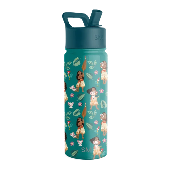 Summit Kids Water Bottle with Straw Lid