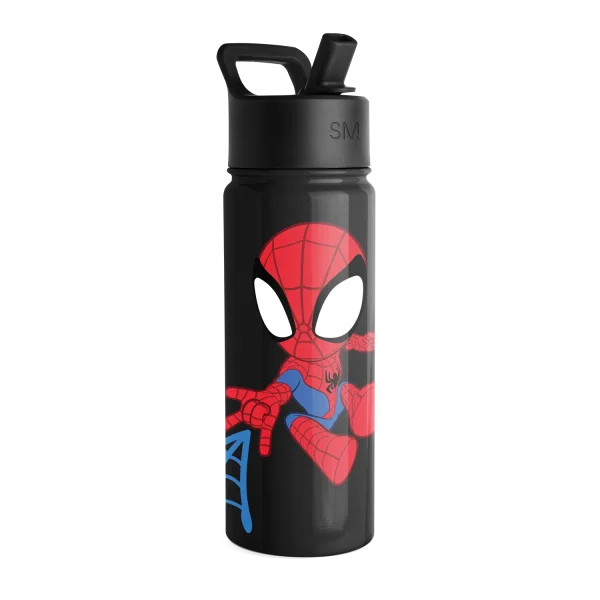 Summit Kids Water Bottle with Straw Lid