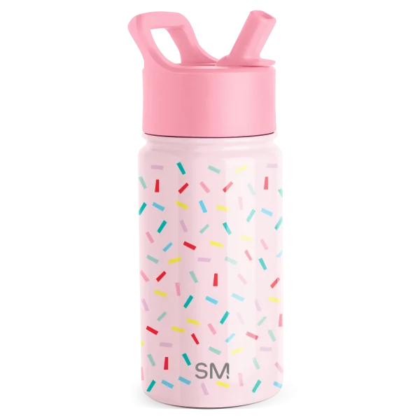 Summit Kids Water Bottle with Straw Lid