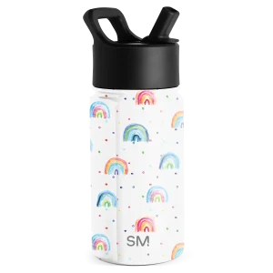 Summit Kids Water Bottle with Straw Lid