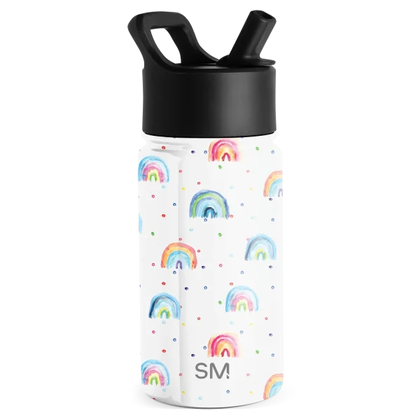 Summit Kids Water Bottle with Straw Lid