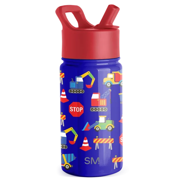Summit Kids Water Bottle with Straw Lid